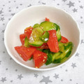 ゆづキッチン's cooksnap of when they made ♪トマトときゅうりの中華サラダ♪.