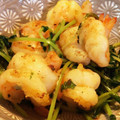 ナルド☆'s cooksnap of when they made 簡単♪エビと豆苗の塩炒め.