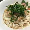 ひつじ・×・'s cooksnap of when they made 梅納豆そうめん.