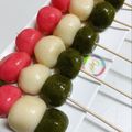 AKINA88's cooksnap of when they made 花見団子に♪もちもちやわらか三色団子.