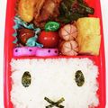 めいめい☆☆☆'s cooksnap of when they made キャラ弁　ミッフィー　超簡単！　おにぎり.