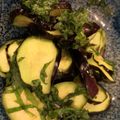 佐市の台所's cooksnap of when they made 水茄子の大葉ミョウガの白だし一発浅漬け　.