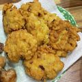 baekちゃん's cooksnap of when they made 豆腐のヘルシー揚げ♪たこ焼き味.