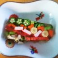 クック3D63YZ☆'s cooksnap of when they made ☆簡単☆野菜と海の幸のテリーヌ.