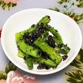 にきけん's cooksnap of when they made ごま和えが好きになる！インゲンのごま和え.