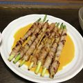 クロ８５'s cooksnap of when they made 卵黄ぽん酢で。じゅわっとアスパラ豚肉巻き.