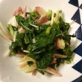 ベティ３'s cooksnap of when they made モロヘイヤと茗荷のポン酢和え.