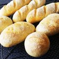 辰夫女子's cooksnap of when they made HBでnon-oilミニフランスパン♡.