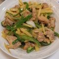 亜矢佳's cooksnap of when they made ☆鶏肉ピーマンじゃがいもの焼肉マヨ炒め☆.