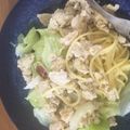 しーにょん's cooksnap of when they made 鶏ひき肉とキャベツの味噌バターパスタ.