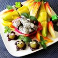辰夫女子's cooksnap of when they made ぶどうの飾り切り.