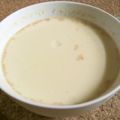 のらくろ猫's cooksnap of when they made 生クリーム不要☆ピーナッツミルクプリン.