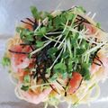 シビリキン's cooksnap of when they made 冷製明太子パスタ#甘海老のせ.