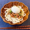 moiaussi's cooksnap of when they made おくら納豆冷やうどん.