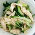 まん丸みかリン's cooksnap of when they made 柔らかササミときゅうりの絶品サラダ.