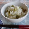 ku-min*'s cooksnap of when they made モチモチ☆豆ご飯(グリンピース).
