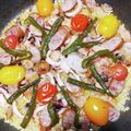 クックMO63WW☆'s cooksnap of when they made フライパン1つ！S&Bの素で本格パエリア.