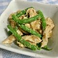 ☆さぶ☆☆'s cooksnap of when they made 茹でて混ぜる！ささ身とインゲンの胡麻和え.