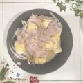 ☆hironon☆'s cooksnap of when they made 豚バラ肉と木綿豆腐ともやしの辛味炒め.