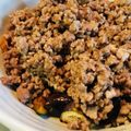 MIKArinko's cooksnap of when they made 野菜のグリル☆挽き肉ソースがけ.
