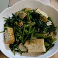 クックayamogu's cooksnap of when they made 空芯菜と豆腐の炒め物.