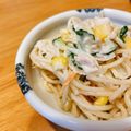 Macky1969's cooksnap of when they made スパサラ(ツナ入り).
