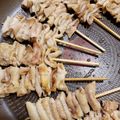 マリネ大好き❤️'s cooksnap of when they made フライパン焼き鳥☆皮☆.