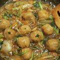いのみぽりん's cooksnap of when they made 小松菜と肉団子の餡掛け.