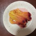 しちゅ's cooksnap of when they made 花オクラ のカンタン酢和え.