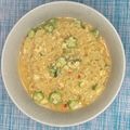 もこラビット's cooksnap of when they made 辛ラーメン☆オクラのトロミで酸辣湯麺.