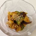 326rei's cooksnap of when they made 冷えたビールに！タコの韓国風香味あえ.