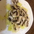 Cuisine！'s cooksnap of when they made ホワイトマッシュルームのサラダ.