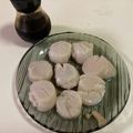 papikun's cooksnap of when they made ホタテの刺身♡ちょっと炙ってわさび醤油で.
