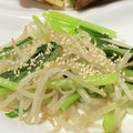 クックM6DK2O☆'s cooksnap of when they made 小松菜ともやしの簡単ごま油和え.