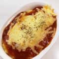 クック甘党。's cooksnap of when they made マッシュポテトのミートソースグラタン.