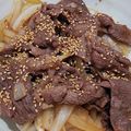 まやしゅうまま's cooksnap of when they made ★簡単★吉野家風牛カルビ丼★.
