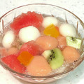 ChunChun☆≡'s cooksnap of when they made 砂糖不使用☆すいか白玉.