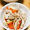 メルティローズ's cooksnap of when they made セロリ＆豚肉の炒めもの***.