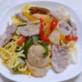 harutomi's cooksnap of when they made 塩焼きそば.