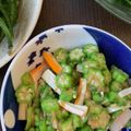 イントラたっきー's cooksnap of when they made オクラとカニカマのなめ茸和え.