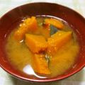 papepo☆'s cooksnap of when they made 南瓜の味噌汁.