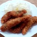 ポニーリボン's cooksnap of when they made ささ身の青しそ巻き☆スティックフライ♪.