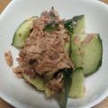 かんちゃん１２１０'s cooksnap of when they made きゅうりのツナ梅ぽん酢和え。.