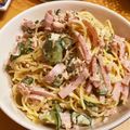 nemumaru's cooksnap of when they made サラスパ？スパサラ？.