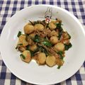 ﾁｲﾁｬﾝﾏﾏ's cooksnap of when they made ホタテとニラのにんにく醤油炒め.