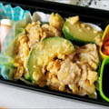 ＊キーツニャン＊'s cooksnap of when they made ズッキーニと豚肉の卵炒め.