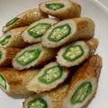 ゆみらんたん's cooksnap of when they made お弁当に♪竹輪オクラの照り焼き.