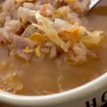 MULA's cooksnap of when they made キムチ炒飯の残りで☆熱ウマ雑炊キムチ風味.