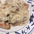 Reinaxoxo's cooksnap of when they made 鮭のムニエル　きのこクリームソース.