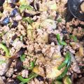 ジューシーフルーツ's cooksnap of when they made 茄子とピーマンのピリ辛肉みそ炒め.